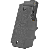 Hogue LE Laser Grip with Finger Grooves Fits Government 1911 Black