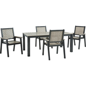 Signature Design by Ashley Mount Valley 5 pc. Outdoor Dining Set