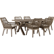 Signature Design by Ashley Beach Front 7 pc. Outdoor Dining Set