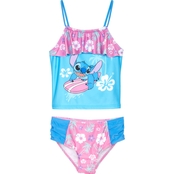 Disney Little Girls Stitch Girls 2 pc. Tankini Swim Set