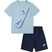 Nike Toddler Boys Tee and Shorts 2 pc. Set
