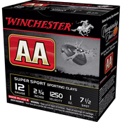 Winchester AA Supersport Sporting Clay 12 Ga. 2.75 in. #7.5 1 oz. Shot 25 Rounds
