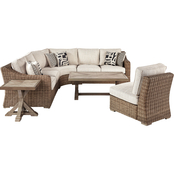 Signature Design by Ashley Beachcroft 4 pc. Sectional with Coffee and End Table