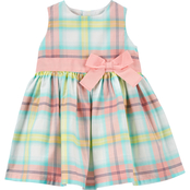 Carter's Infant Girls Plaid Sateen Dress