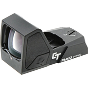 Crimson Trace RAD Pro 1x 5 MOA Green Dot Open Reflex Sight Black