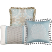Waterford Jonet Decorative Pillows 3 pc. Set