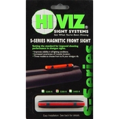 HiViz Narrow Magnetic Shotgun Sight Fits Shotgun Ribs .218-.328 Red Litepipe