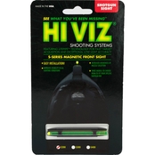 Hi-Viz Ultra Narrow Magnetic Shotgun Front Sight Fits Shotgun Ribs .171-.265 Green