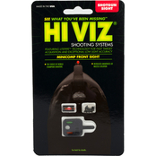 Hi-Viz MiniComp Front Sight Fits Most Vent Ribbed Shotguns w/Bead Green/Orange/Red