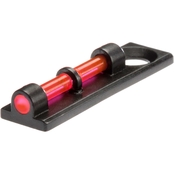 Hi-Viz Flame Front Sight, Fits Most Vent Ribbed Shotguns with Removable Bead, Red