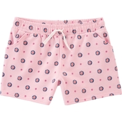 Carter's Girls Floral Pull On French Terry Shorts