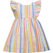 Bonnie Jean Infant Girls Seersucker Pinafore Dress