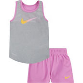 Nike Toddler Girls Freeze Tag Tank and Mesh Shorts 2 pc. Set
