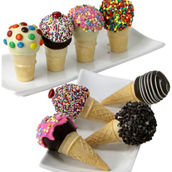 Deli Direct Lillie & Pearl Ice Cream Cone Cake Pops, 8 ct.