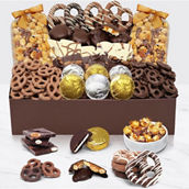Deli Direct Lillie & Pearl Sensation Belgian Chocolate Covered Snack Tray