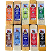 Deli Direct Farmers' Market  Gourmet Specialty Cheese Blocks qty. 10, 7 oz. each