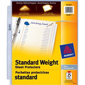 Avery Standard Weight Sheet Protectors