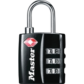 Master Lock 1-3/16 in. (30mm) Wide Set Your Own Combination TSA Luggage Lock
