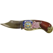 American Coin Treasures Army Colorized Quarter Pocket Knife