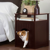 Zoovilla Cat Washroom, Litter Box Cover and Night Stand Pet House
