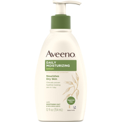 Aveeno Daily Moisturizing Lotion with Oat for Dry Skin, 12 fl. oz