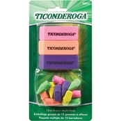 Ticonderoga Eraser Combo, 15 Pk.