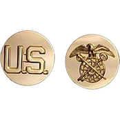 Army Enlisted Quartermaster Branch Collar Device Set