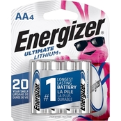 Energizer Lithium AA Batteries 4 pk.