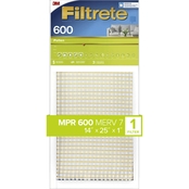 3M Filtrete Pollen 600 MPR 14 x 25 x 1 in. Air Filter