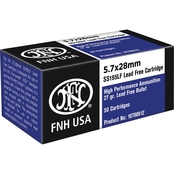 FN 5.7x28mm 27 Gr. Lead Free Hollow Point, 50 Rounds