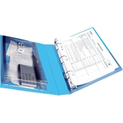 Avery Mini Size Protect and Store View Binder with 1 In. Round Rings