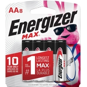 Energizer MAX AA Batteries 8 pk.
