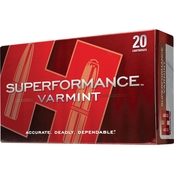 Hornady Superformance Varmint .223 Rem 35 Gr. NTX Lead Free, 20 Rounds
