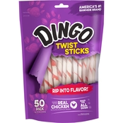 Dingo Twist Sticks 50 Pk.