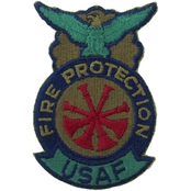 Air Force Fire Chief Deputy Ribbon, Subdued