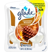 Glade PlugIns Cashmere Woods Scented Oil Air Freshener Refill