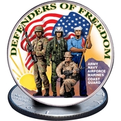 American Coin Treasures Defenders of Freedom Eisenhower Dollar