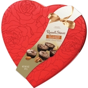 Russell Stover Nut Clusters Fabric Heart 8 oz.