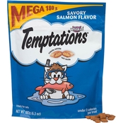 Whiskas Temptations Savory Salmon Cat Treats 6.3 Oz.