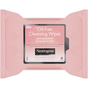 Neutrogena Oil-Free Cleansing Wipes Pink Grapefruit 25 Pk.