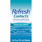 Refresh Contact Lens Comfort Moisture Drops 12 ml