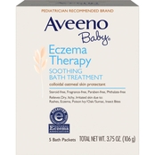 Aveeno Baby Eczema Therapy Soothing Bath Treatment 5 pk.