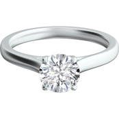 Platinum 1 ct. Diamond Solitaire Engagement Ring