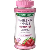 Nature's Bounty Optimal Solutions Hair, Skin & Nails Gummies 80 pk.
