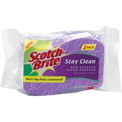 Scotch-Brite Clean Rinse Non-Scratch Scrub Sponge 2 pk.