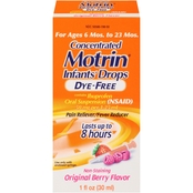Motrin Children's Dye-Free Concentrated Drops 1 Oz.
