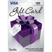 Vanilla Visa Gift Box $25 Gift Card + Activation Fee