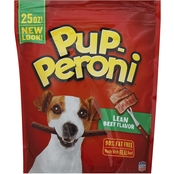 Pupperoni Lean Beef Flavored Dog Treats 25 oz.
