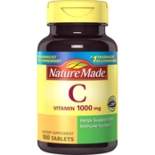 Nature Made Vitamin C 1000 Mg Tablets 100 Ct.