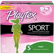 Playtex Sport Unscented Super Tampon